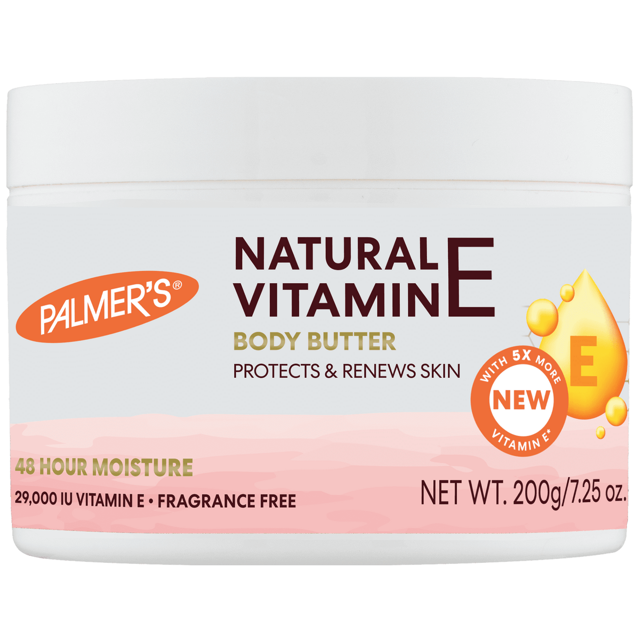 Palmers Natural Vitamin E Body Butter, 7.25 Oz